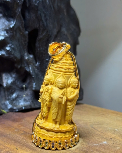 Mặt dây tượng Tam Thế Phật 